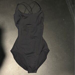 SoDanca black leotard size P3